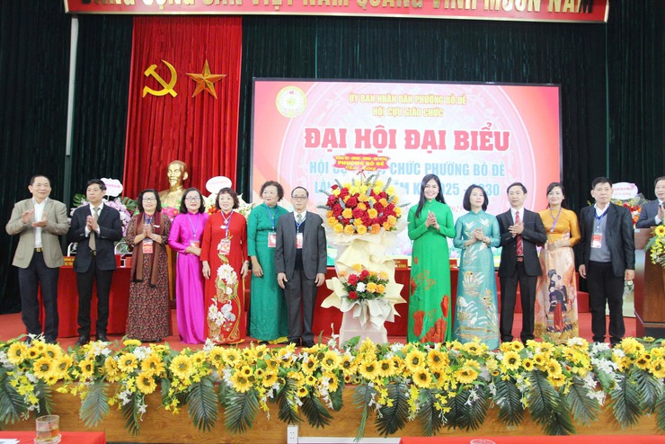 Đại hội Hội Cựu Giáo chức phường Bồ Đề lần thứ I, nhiệm kỳ 2025 – 2030- Ảnh 2.