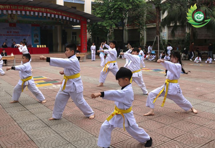 Xã Phú Cát tổ chức kỳ thi lên đai Karate cho hơn 200 võ sinh- Ảnh 8.