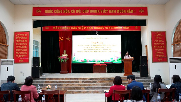 Hội nghị hưởng ứng tháng hành động Quốc gia về dân số, kỷ niệm ngày dân số Việt Nam 26/12 và tổng kết công tác dân số năm 2025, phương hướng nhiệm vụ năm 2026- Ảnh 1.