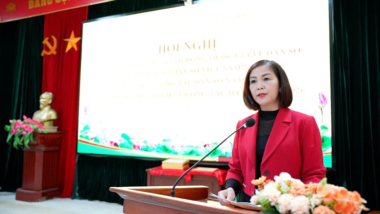 Hội nghị hưởng ứng tháng hành động Quốc gia về dân số, kỷ niệm ngày dân số Việt Nam 26/12 và tổng kết công tác dân số năm 2025, phương hướng nhiệm vụ năm 2026- Ảnh 4.