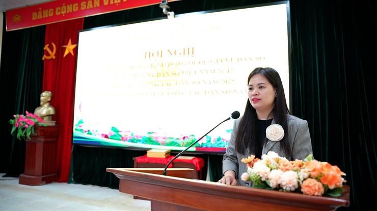 Hội nghị hưởng ứng tháng hành động Quốc gia về dân số, kỷ niệm ngày dân số Việt Nam 26/12 và tổng kết công tác dân số năm 2025, phương hướng nhiệm vụ năm 2026- Ảnh 6.