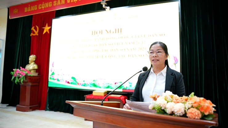 Hội nghị hưởng ứng tháng hành động Quốc gia về dân số, kỷ niệm ngày dân số Việt Nam 26/12 và tổng kết công tác dân số năm 2025, phương hướng nhiệm vụ năm 2026- Ảnh 7.