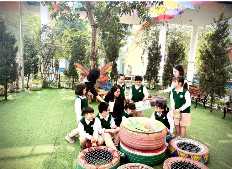 PHƯỜNG VIỆT HƯNG: TRIỂN KHAI HIỆU QUẢ CÁC MÔ HÌNH “DÂN VẬN KHÉO” TẠI TRƯỜNG TIỂU HỌC ĐOÀN KHUÊ- Ảnh 5.