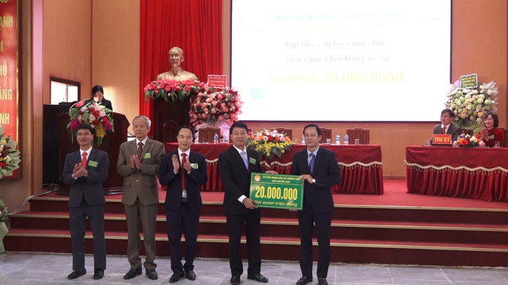 ĐẠI HỘI KHUYẾN HỌC XÃ HƯƠNG SƠN LẦN THỨ NHẤT NHIỆM KỲ 2025 – 2030 THÀNH CÔNG TỐT ĐẸP- Ảnh 3.