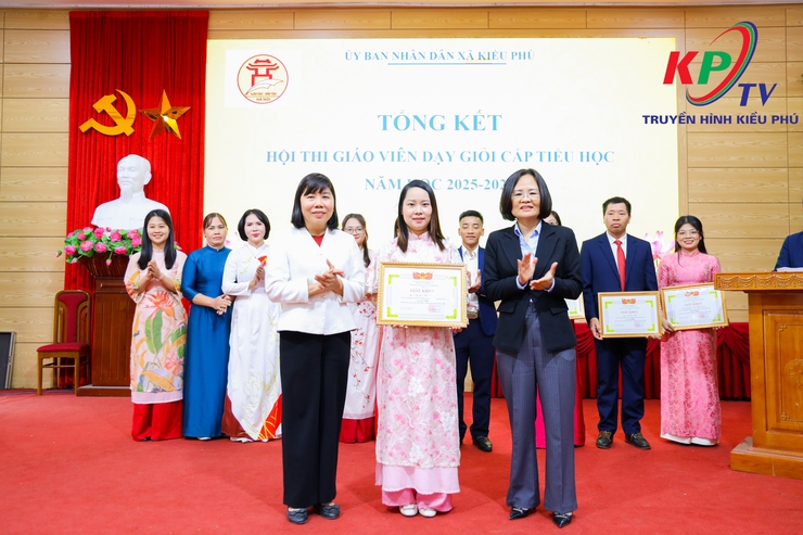 XÃ KIỀU PHÚ TỔ CHỨC HỘI NGHỊ TỔNG KẾT HỘI THI GIÁO VIÊN DẠY GIỎI CẤP TIỂU HỌC NĂM 2025- Ảnh 8.