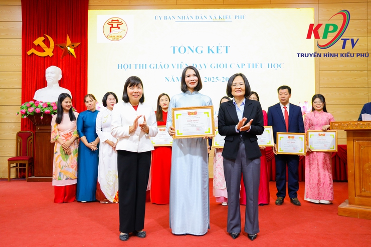 XÃ KIỀU PHÚ TỔ CHỨC HỘI NGHỊ TỔNG KẾT HỘI THI GIÁO VIÊN DẠY GIỎI CẤP TIỂU HỌC NĂM 2025- Ảnh 9.