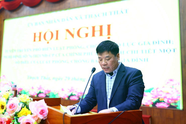 Xã Thạch Thất đẩy mạnh tuyên truyền Luật Phòng, chống bạo lực gia đình- Ảnh 9.