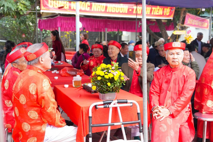 ĐÌNH LÀNG THẠCH THÁN TỔ CHỨC LỄ DÂNG HƯƠNG, TẾ THÀNH HOÀNG LÀNG- Ảnh 12.