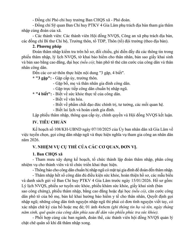 Kế hoạch thâm nhập công dân sẵn sàng nhập ngũ năm 2026- Ảnh 2.