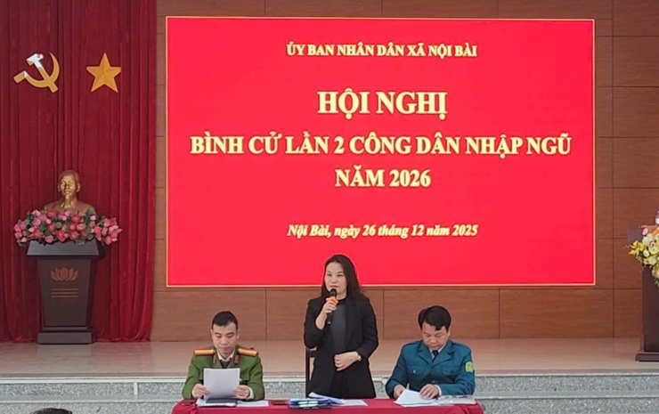 Xã Nội Bài chốt quân số 60 công dân làm hồ sơ nghĩa vụ quân sự, 14 công dân làm hồ sơ nghĩa vụ công an- Ảnh 1.