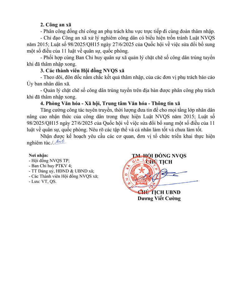 Kế hoạch thâm nhập công dân sẵn sàng nhập ngũ năm 2026- Ảnh 3.