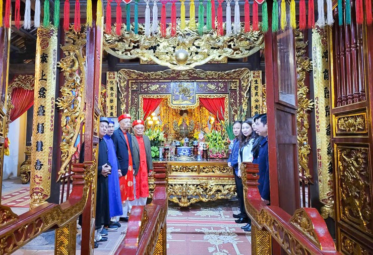 ĐÌNH LÀNG THẠCH THÁN TỔ CHỨC LỄ DÂNG HƯƠNG, TẾ THÀNH HOÀNG LÀNG- Ảnh 4.