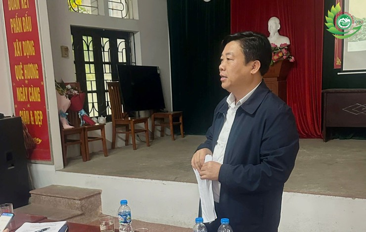 Ban Quản lý dự án Đầu tư – Hạ tầng xã Phú Cát triển khai các nội dung thực hiện dự án Nhà văn hóa thôn Việt Yên- Ảnh 3.