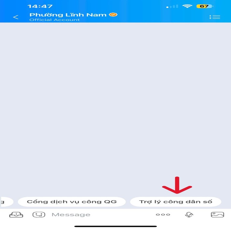 PHƯỜNG LĨNH NAM THỰC HIỆN LIÊN KẾT TRỢ LÝ CÔNG DÂN SỐ TRÊN NỀN TẢNG ZALO OA CỦA PHƯỜNG- Ảnh 2.