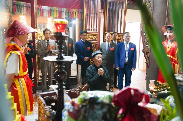 ĐÌNH LÀNG THẠCH THÁN TỔ CHỨC LỄ DÂNG HƯƠNG, TẾ THÀNH HOÀNG LÀNG- Ảnh 5.