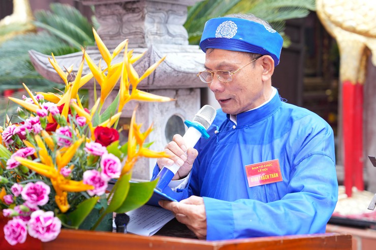 ĐÌNH LÀNG THẠCH THÁN TỔ CHỨC LỄ DÂNG HƯƠNG, TẾ THÀNH HOÀNG LÀNG- Ảnh 7.