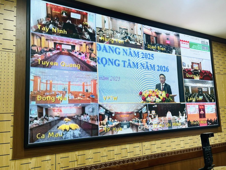 Yên Xuân tham dự hội nghị trực tuyến tổng kết công tác chuyển đổi số trong các cơ quan Đảng năm 2025, nhiệm vụ trọng tâm năm 2026- Ảnh 3.