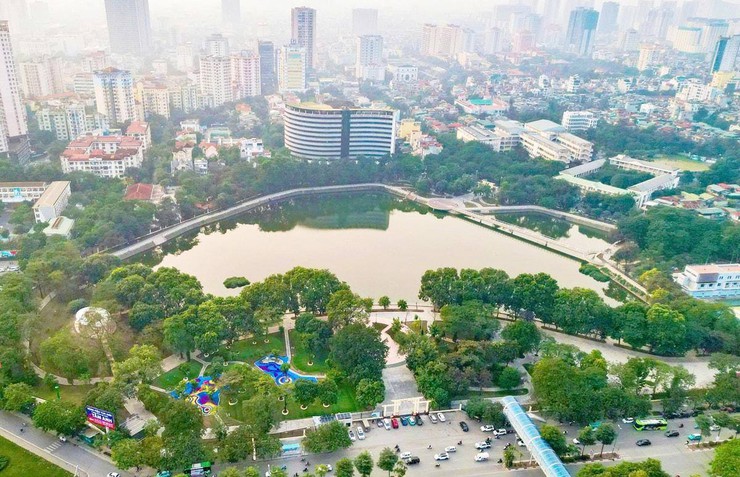Diện mạo mới của Công viên Nghĩa Đô- Ảnh 1.