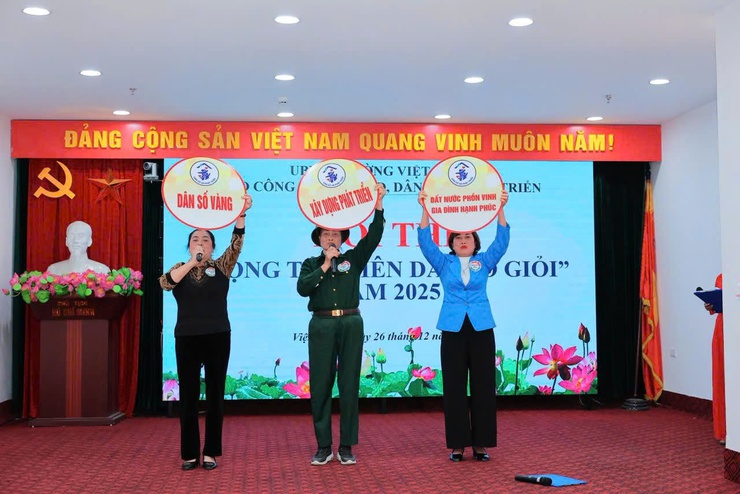Phường Việt Hưng tổ chức thành công Hội thi cộng tác viên dân số giỏi năm 2025- Ảnh 3.