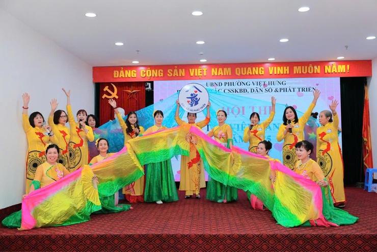 Phường Việt Hưng tổ chức thành công Hội thi cộng tác viên dân số giỏi năm 2025- Ảnh 4.