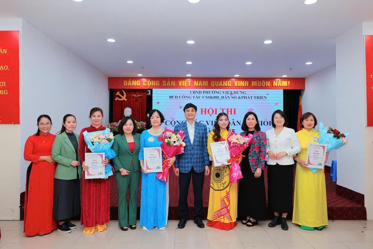 Phường Việt Hưng tổ chức thành công Hội thi cộng tác viên dân số giỏi năm 2025- Ảnh 7.