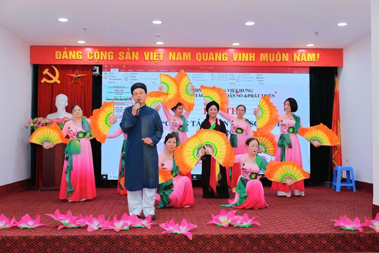 Phường Việt Hưng tổ chức thành công Hội thi cộng tác viên dân số giỏi năm 2025- Ảnh 6.