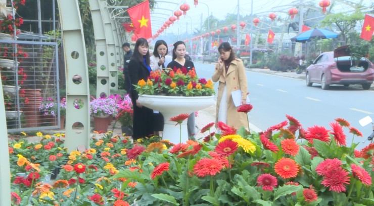 Chấm điểm Hội thi vườn hoa, cây cảnh đẹp trên địa bàn Tích Giang, xã Phúc Thọ năm 2025- Ảnh 4.