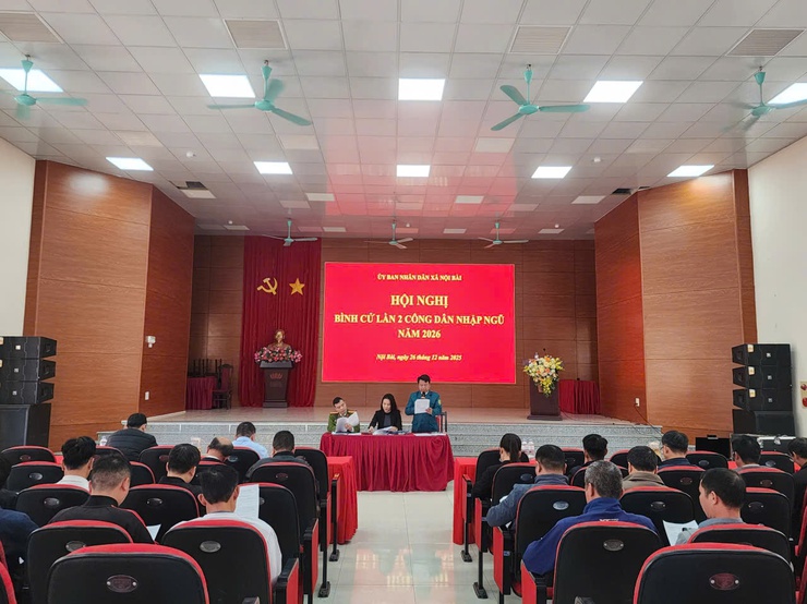 Xã Nội Bài chốt quân số 60 công dân làm hồ sơ nghĩa vụ quân sự, 14 công dân làm hồ sơ nghĩa vụ công an- Ảnh 2.