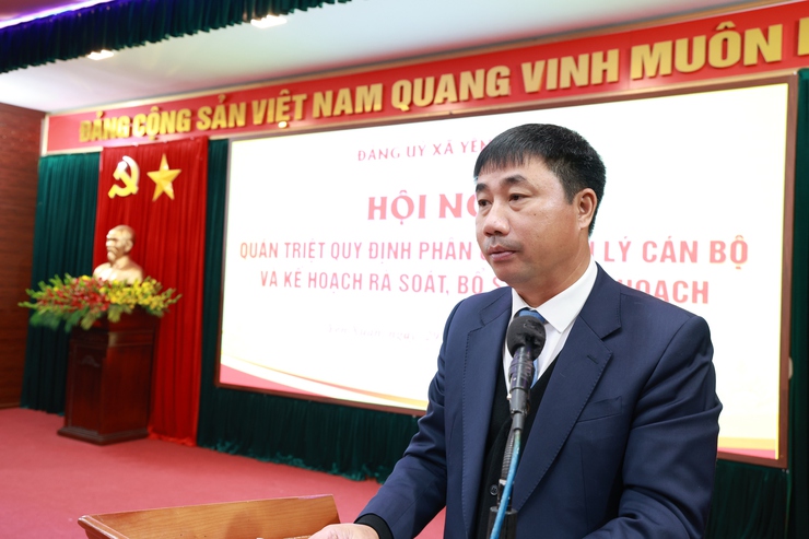 Yên Xuân: Công tác cán bộ “lấy chất lượng làm trọng tâm, không chạy theo số lượng, không hạ thấp tiêu chuẩn vì cơ cấu”- Ảnh 3.