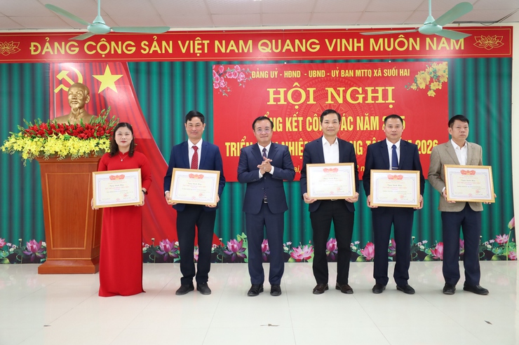 Bí thư Đảng ủy xã Suối Hai: Làm thật, không hình thức; giữ đà phát triển sau sáp nhập- Ảnh 2.