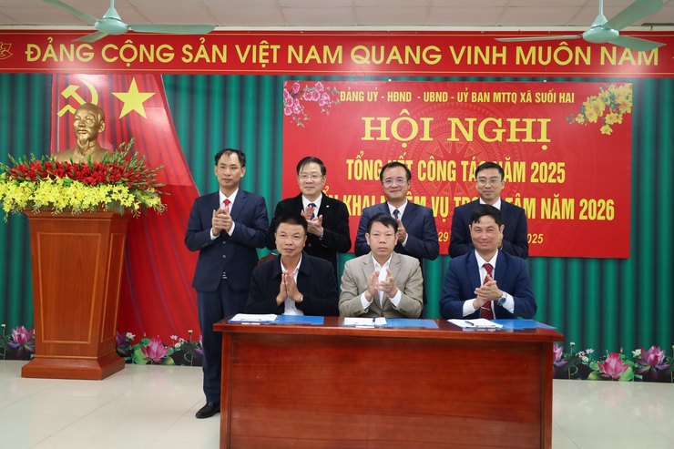 Bí thư Đảng ủy xã Suối Hai: Làm thật, không hình thức; giữ đà phát triển sau sáp nhập- Ảnh 6.