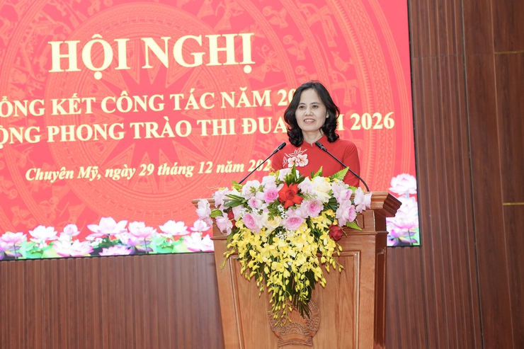 Xã Chuyên Mỹ tổng kết công tác năm 2025, phát động phong trào thi đua năm 2026- Ảnh 3.
