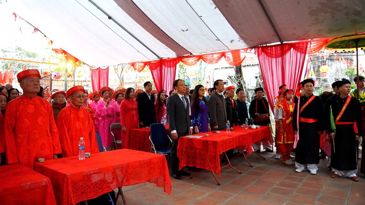 Phường Thượng Cát trang trọng tổ chức Lễ hội truyền thống Đình Hoàng Liên năm 2025- Ảnh 1.