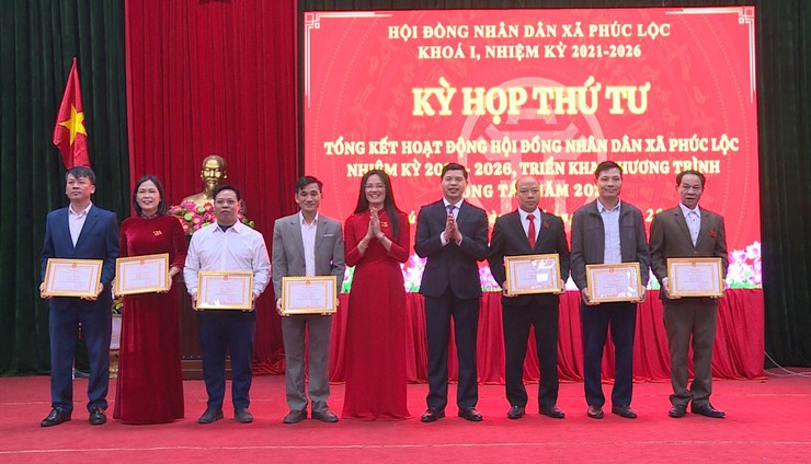 HĐND xã Phúc Lộc tổ chức Kỳ họp thứ Tư tổng kết hoạt động HĐND xã nhiệm kỳ 2021-2026, triển khai chương trình công tác năm 2026- Ảnh 8.