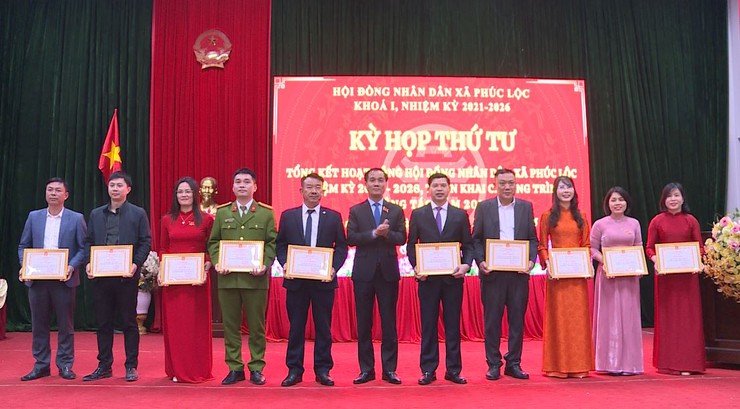 HĐND xã Phúc Lộc tổ chức Kỳ họp thứ Tư tổng kết hoạt động HĐND xã nhiệm kỳ 2021-2026, triển khai chương trình công tác năm 2026- Ảnh 6.