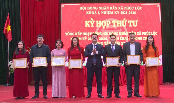 HĐND xã Phúc Lộc tổ chức Kỳ họp thứ Tư tổng kết hoạt động HĐND xã nhiệm kỳ 2021-2026, triển khai chương trình công tác năm 2026- Ảnh 7.