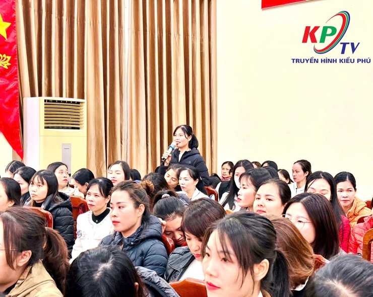 Xã Kiều Phú tổ chức chuyên đề Xây dựng Trường học hạnh phúc với chủ đề Nghệ thuật thấu cảm và quyền trẻ em cho các trường mầm non trên địa bàn.- Ảnh 3.