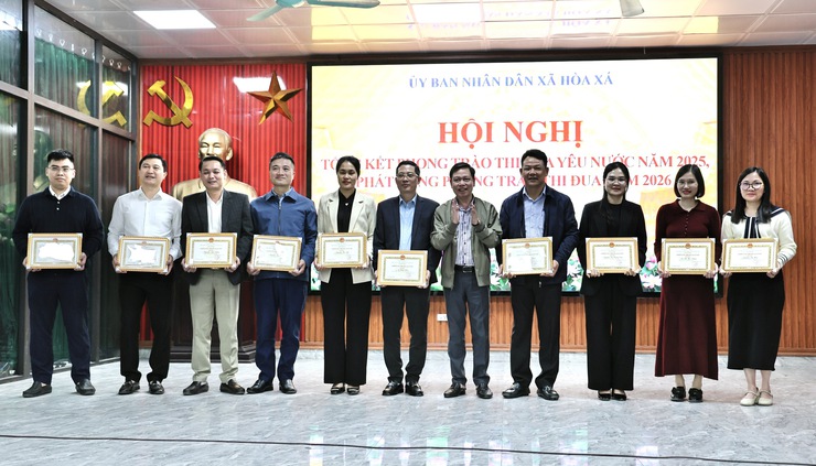 Xã Hòa Xá tổng kết phong trào thi đua yêu nước năm 2025, phát động thi đua năm 2026- Ảnh 4.