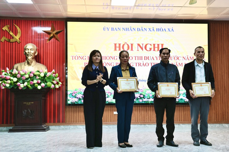 Xã Hòa Xá tổng kết phong trào thi đua yêu nước năm 2025, phát động thi đua năm 2026- Ảnh 6.
