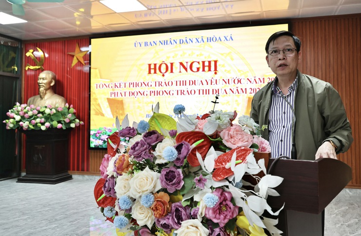 Xã Hòa Xá tổng kết phong trào thi đua yêu nước năm 2025, phát động thi đua năm 2026- Ảnh 2.