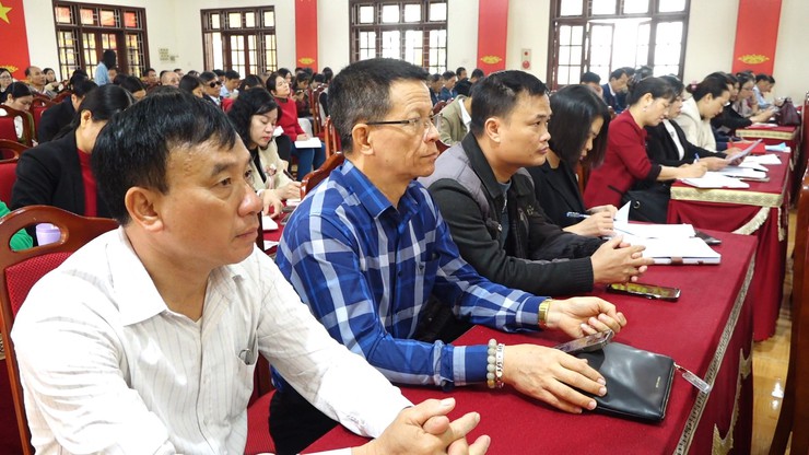 Hội nghị triển khai công tác kiểm điểm, đánh giá, xếp loại chất lượng tổ chức đảng, đảng viên và tập thể, cá nhân lãnh đạo, quản lý trong hệ thống chính trị đảng bộ xã Vật Lại- Ảnh 5.