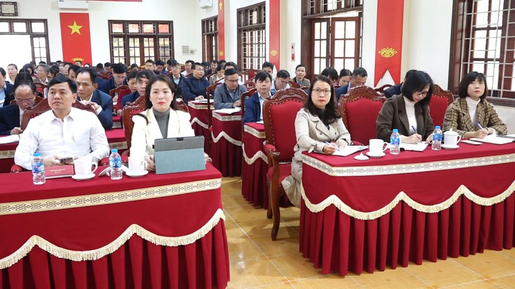 Hội nghị triển khai công tác kiểm điểm, đánh giá, xếp loại chất lượng tổ chức đảng, đảng viên và tập thể, cá nhân lãnh đạo, quản lý trong hệ thống chính trị đảng bộ xã Vật Lại- Ảnh 3.