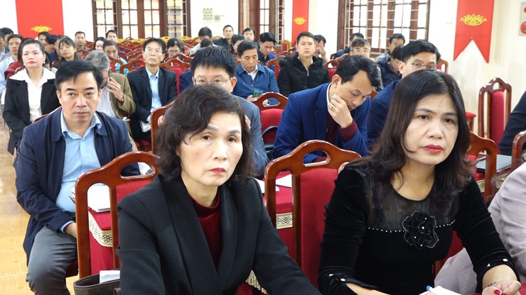 Hội nghị triển khai công tác kiểm điểm, đánh giá, xếp loại chất lượng tổ chức đảng, đảng viên và tập thể, cá nhân lãnh đạo, quản lý trong hệ thống chính trị đảng bộ xã Vật Lại- Ảnh 6.