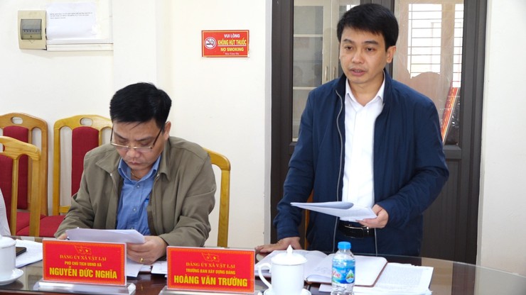 Hội nghị lần thứ Hai Ban chấp hành Đảng bộ xã Vật Lại- Ảnh 2.