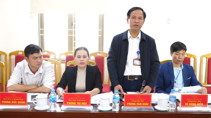 Hội nghị lần thứ Hai Ban chấp hành Đảng bộ xã Vật Lại- Ảnh 3.