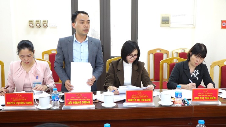 Hội nghị lần thứ Hai Ban chấp hành Đảng bộ xã Vật Lại- Ảnh 4.