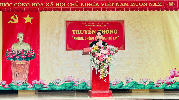 TỔ CHỨC  TRUYỀN THÔNG VỀ PHÒNG, CHỐNG XÂM HẠI TRẺ EM NĂM 2025- Ảnh 1.