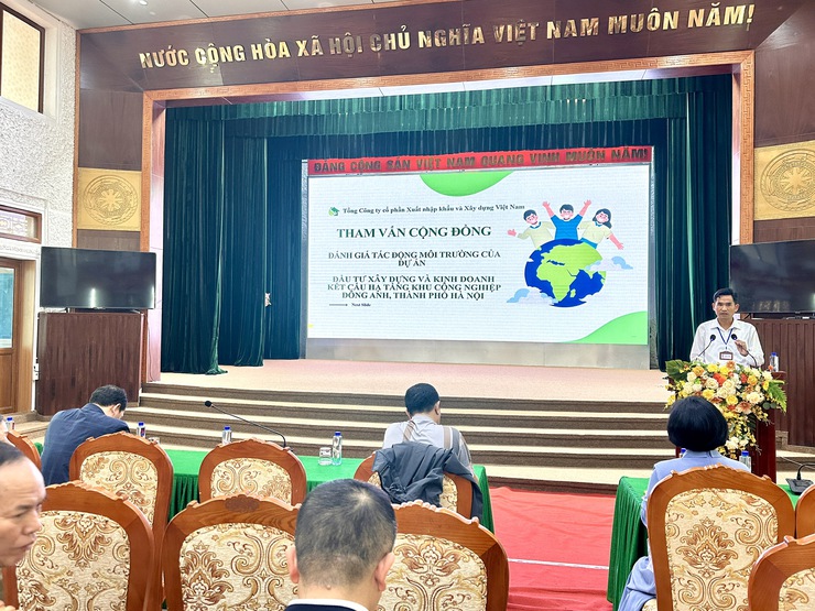 UBND xã Thư Lâm tổ chức hội nghị lấy ý kiến tham vấn cộng đồng trong quá trình thực hiện Báo cáo đánh giá tác động môi trường dự án- Ảnh 1.