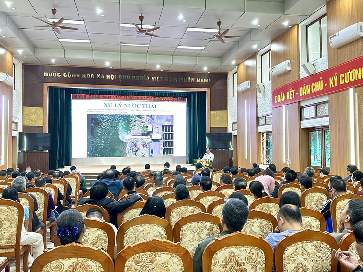 UBND xã Thư Lâm tổ chức hội nghị lấy ý kiến tham vấn cộng đồng trong quá trình thực hiện Báo cáo đánh giá tác động môi trường dự án- Ảnh 9.