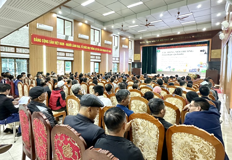 UBND xã Thư Lâm tổ chức hội nghị lấy ý kiến tham vấn cộng đồng trong quá trình thực hiện Báo cáo đánh giá tác động môi trường dự án- Ảnh 8.